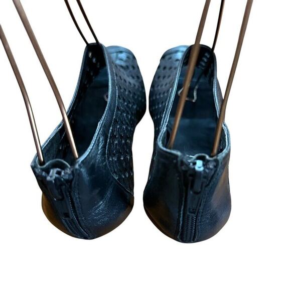 Vaneli Van Eli Womens High Heel Peep Toe Ankle Bootie Laser Cut Outs Leather 7 - Picture 10 of 16